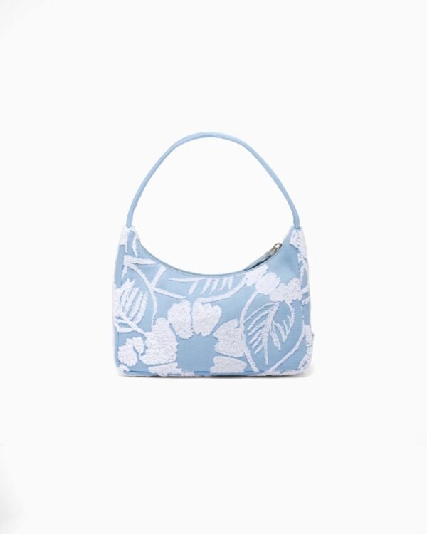 Re-Edition 2000 embroidered drill mini bag