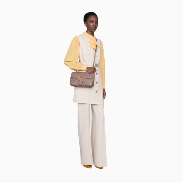 GG Marmont small matelassé shoulder bag
