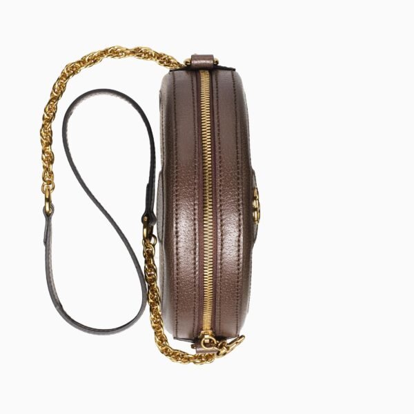 Ophidia GG mini round shoulder bag