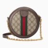 Ophidia GG mini round shoulder bag