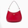 Cleo brushed leather shoulder bag