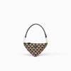 Embroidered fabric mini-bag