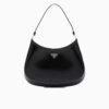 Cleo brushed leather shoulder bag