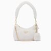 Shearling mini-bag
