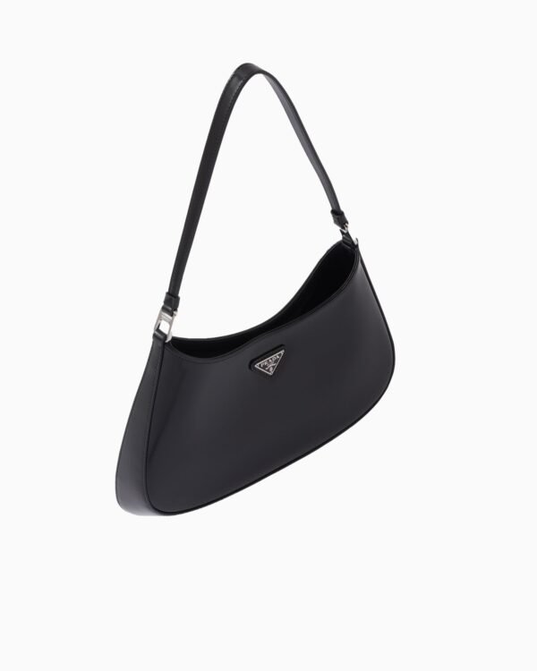 Cleo brushed leather shoulder bag