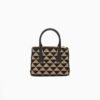 Galleria embroidered fabric mini bag