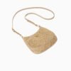 Cleo satin bag with crystals