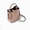 Small Saffiano Leather Panier Bag