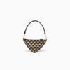 Embroidered fabric mini-bag
