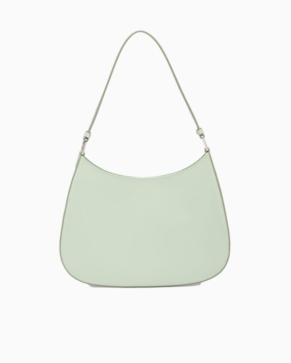 Cleo brushed leather shoulder bag