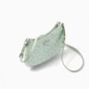 Cleo satin bag with crystals