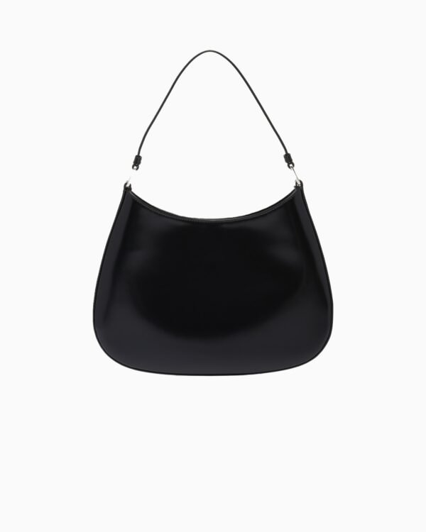 Cleo brushed leather shoulder bag