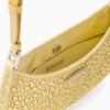 Cleo satin bag with crystals