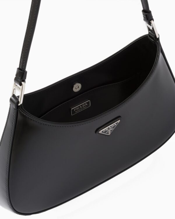 Cleo brushed leather shoulder bag