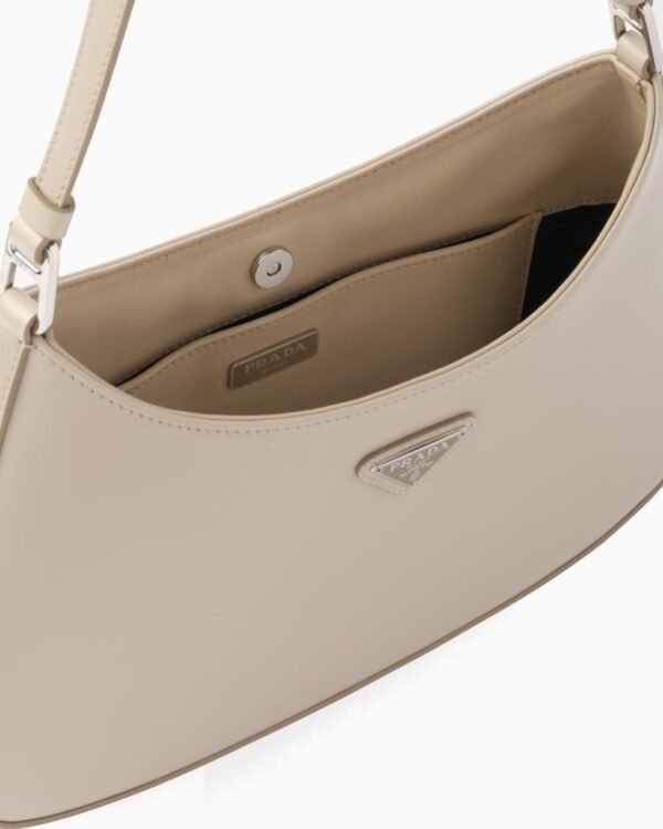 Cleo brushed leather shoulder bag