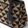 Galleria embroidered fabric mini bag