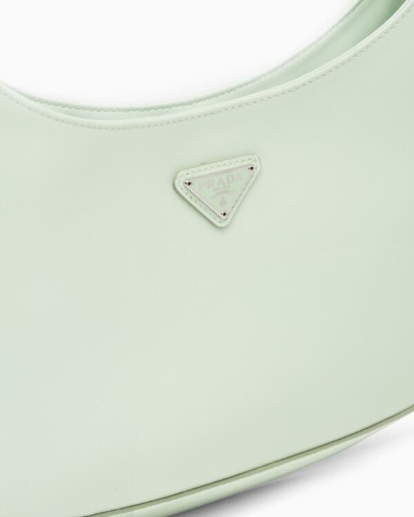 Cleo brushed leather shoulder bag