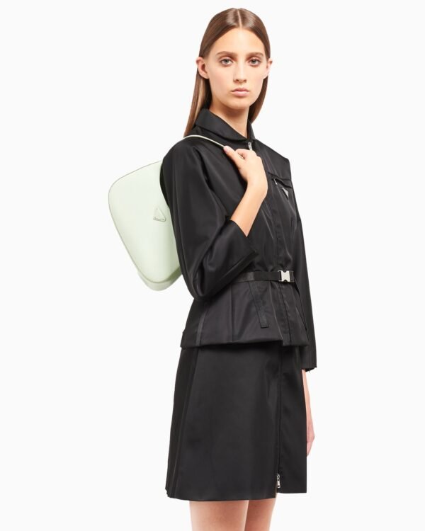 Cleo brushed leather shoulder bag