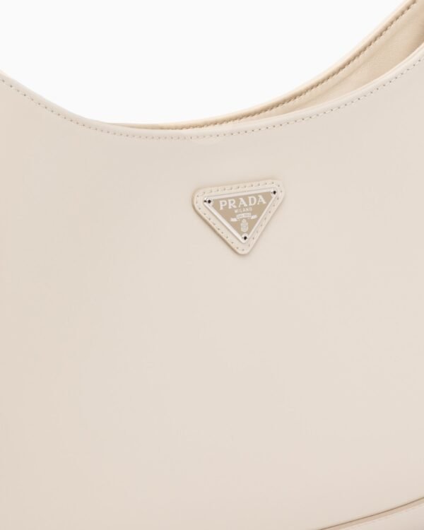 Cleo brushed leather shoulder bag