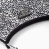 Cleo satin bag with crystals