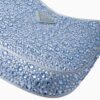 Cleo satin bag with crystals
