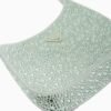Cleo satin bag with crystals