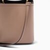 Small Saffiano Leather Panier Bag