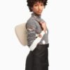 Cleo brushed leather shoulder bag