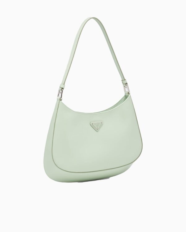 Cleo brushed leather shoulder bag