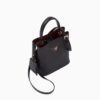 Small Saffiano Leather Panier Bag