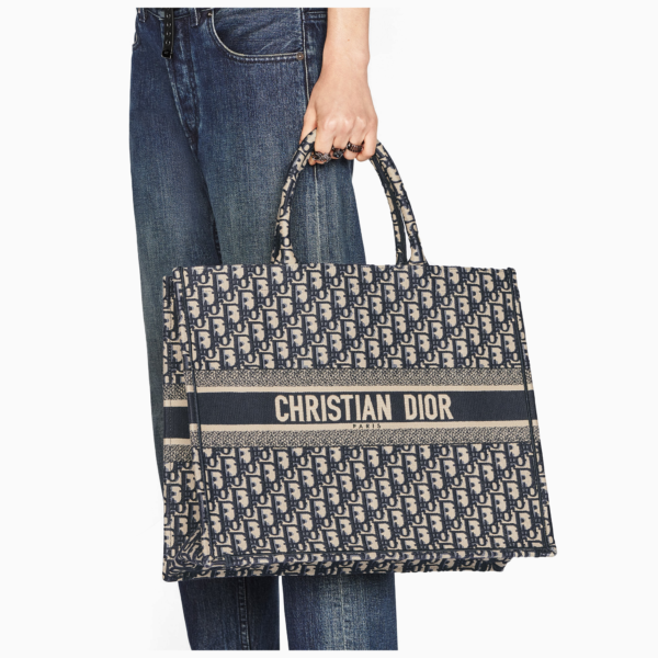 Large Dior Book Tote